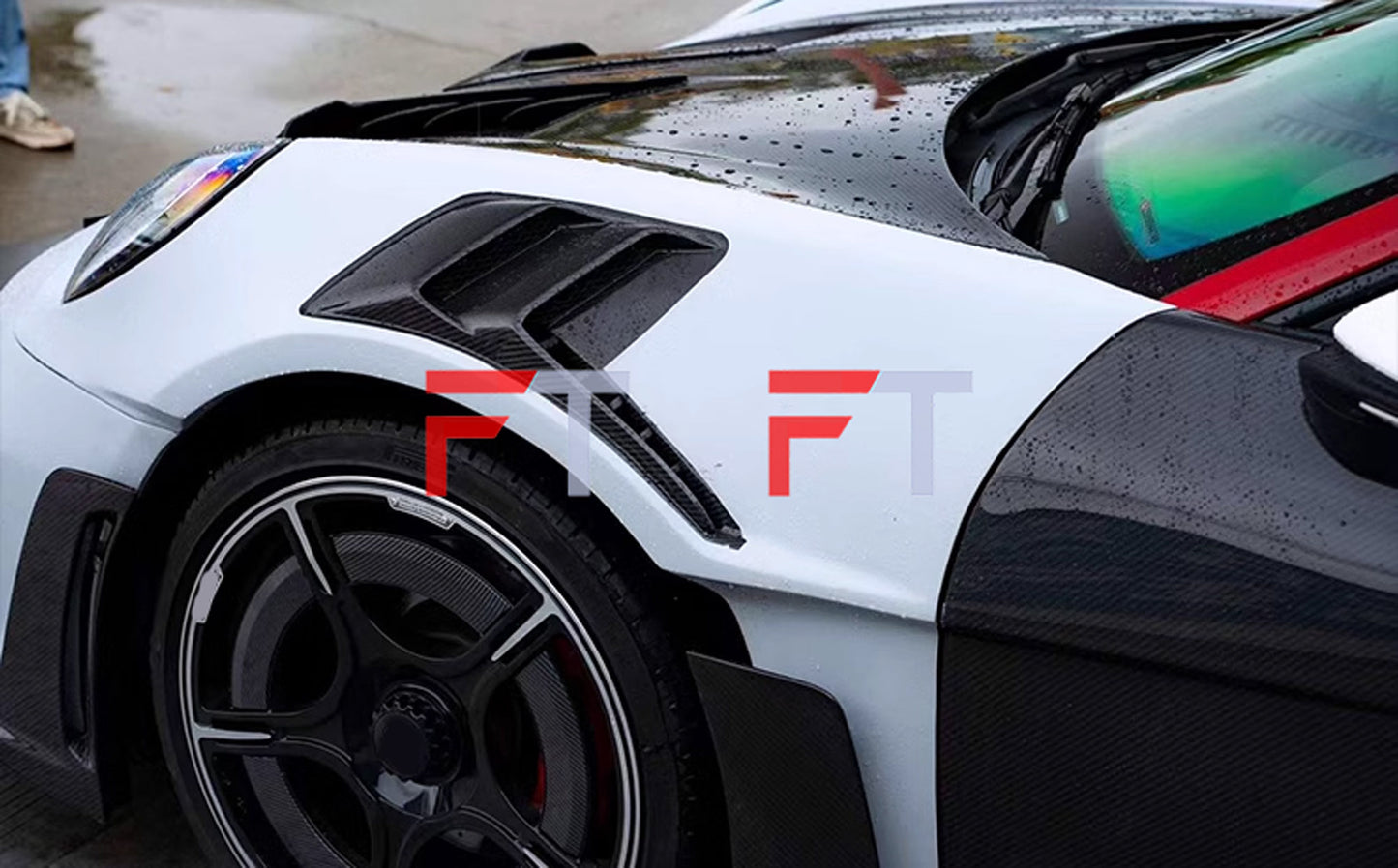 Dry carbon fiber GT3 RS style body kit for Porsche 911 992.1 Carrera S 2019 - 2024