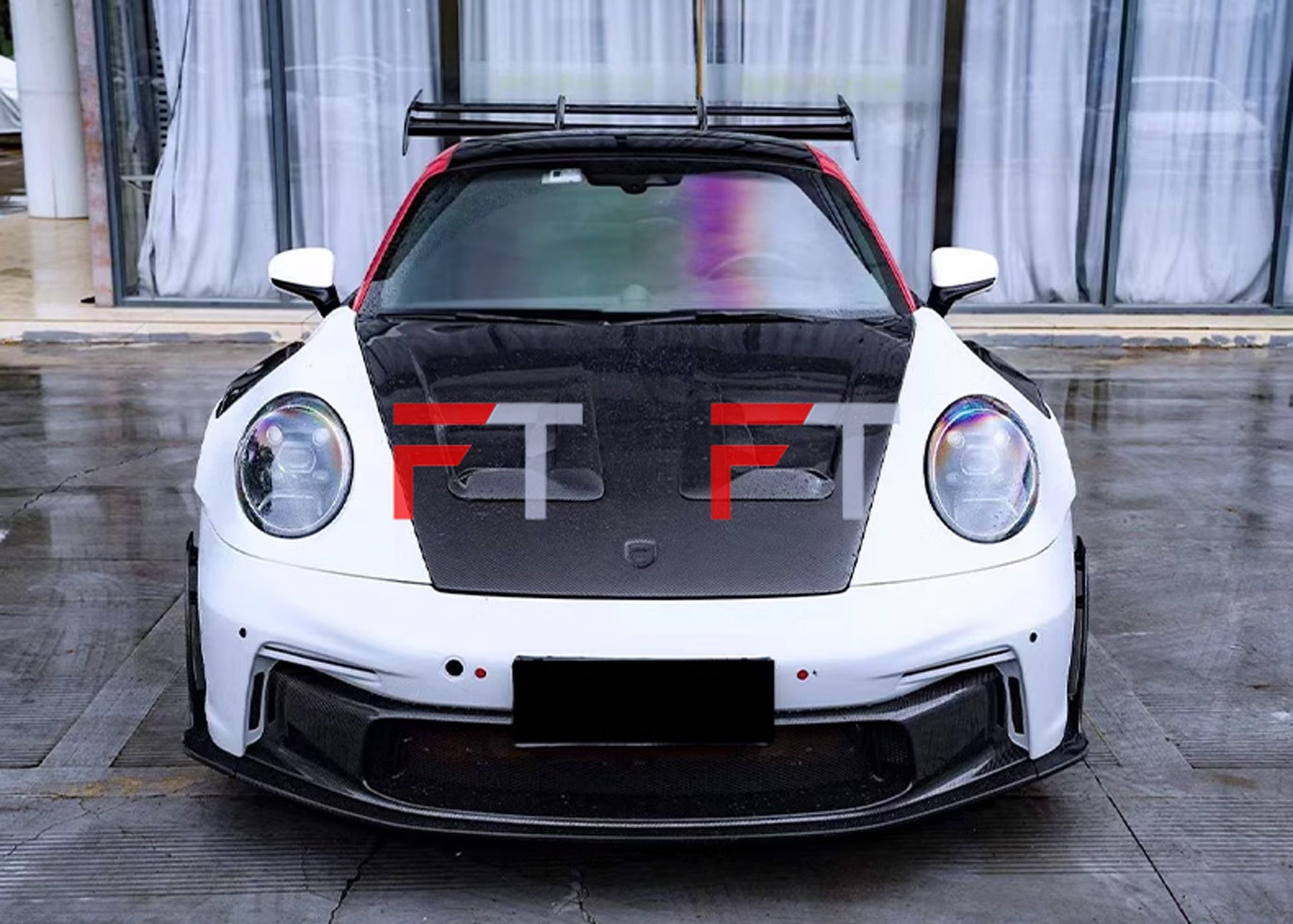 Dry carbon fiber GT3 RS style body kit for Porsche 911 992.1 Carrera S 2019 - 2024