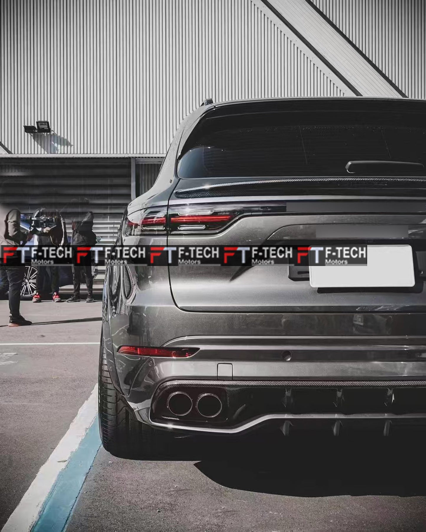 Dry Carbon Fiber Body Kit For Porsche Cayenne 9Y0 2018 - 2023 MTR
