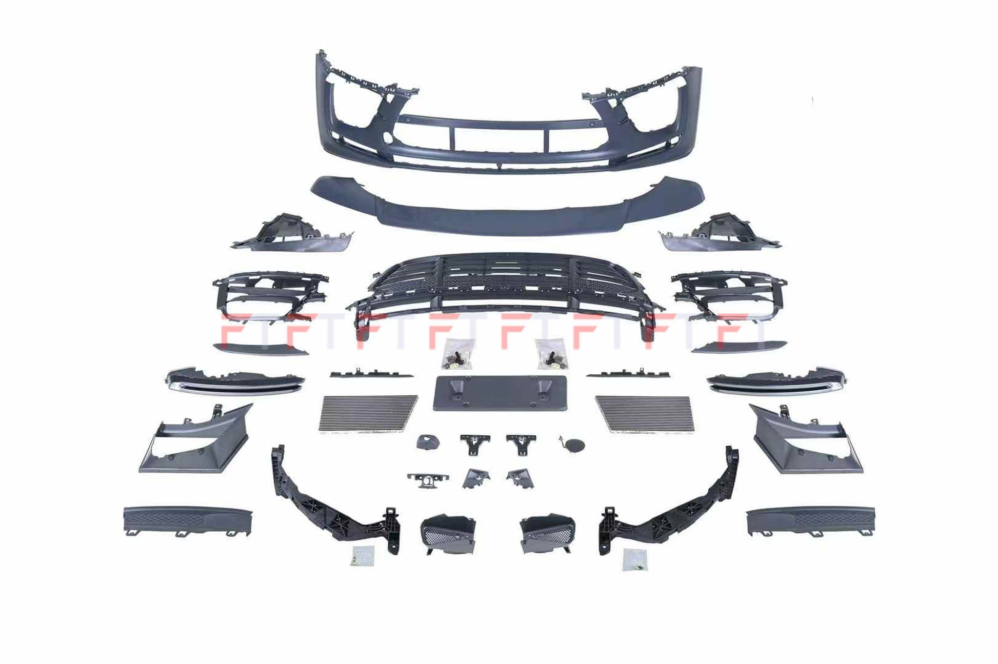 2023+ Style Porsche Macan 95B.3 front bumper assembly for Porsche Macan 95B.1 95B.2 2014 - 2021