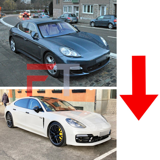 Porsche Panamera 971 2017 - 2023 style conversion upgrade body kit Panamera 970 2010 - 2016