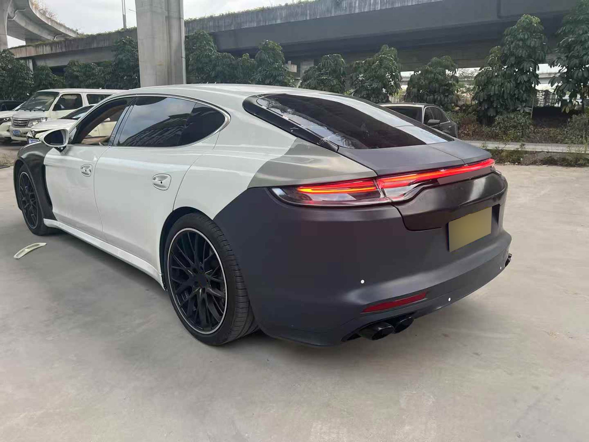 Porsche Panamera 971 2017 - 2023 style conversion upgrade body kit Panamera 970 2010 - 2016