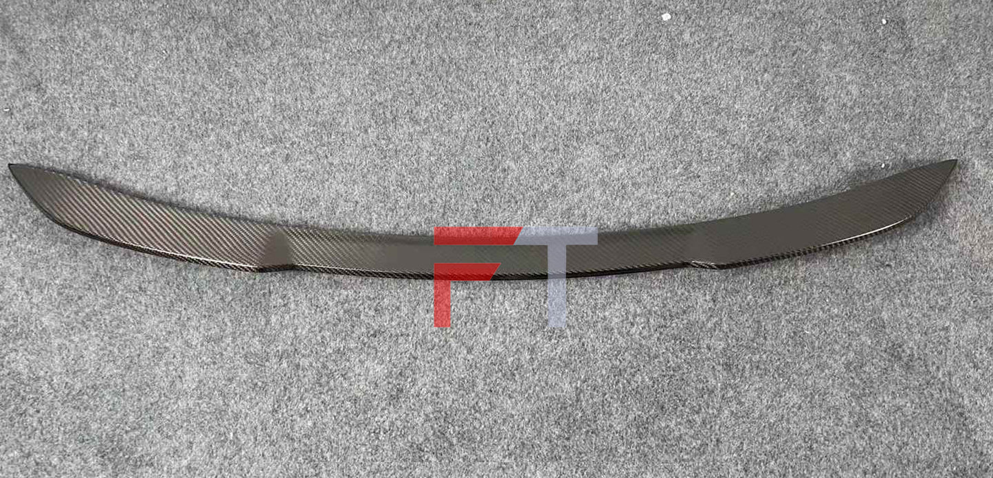 Dry carbon fiber trunk ducktail deck lid spoiler for Porsche Macan 2025+