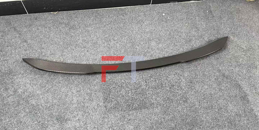 Dry carbon fiber trunk ducktail deck lid spoiler for Porsche Macan 2025+