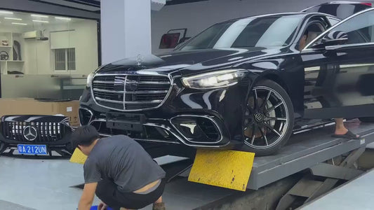 Mercedes Benz S Class To S65 AMG Body Kit 2021 - 2025