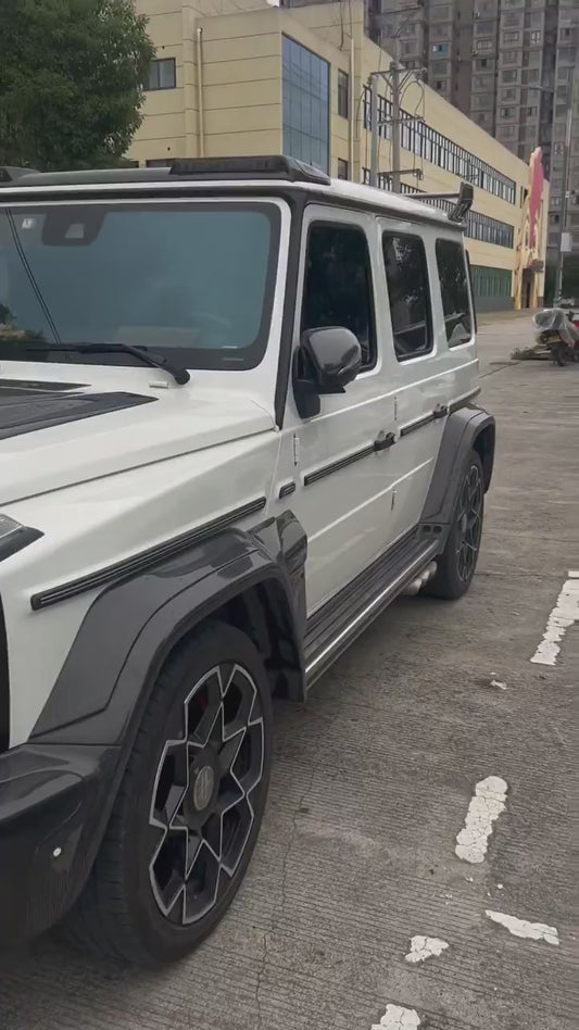 Mercedes Benz W463A W464 2018 - 2023 Convert To W465 Dry Carbon Wide Body Kit
