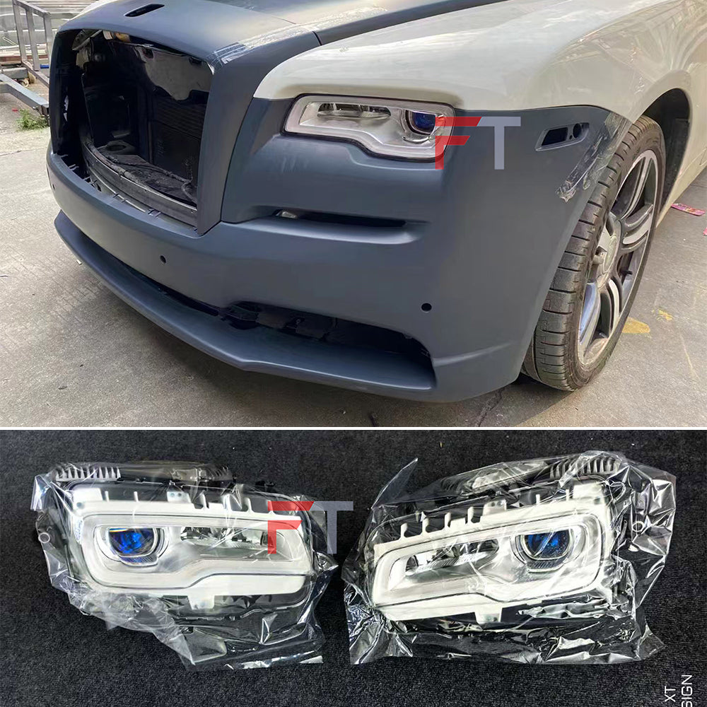 Pair of LED headlights assembly for Rolls Royce Ghost 2014 - 2020