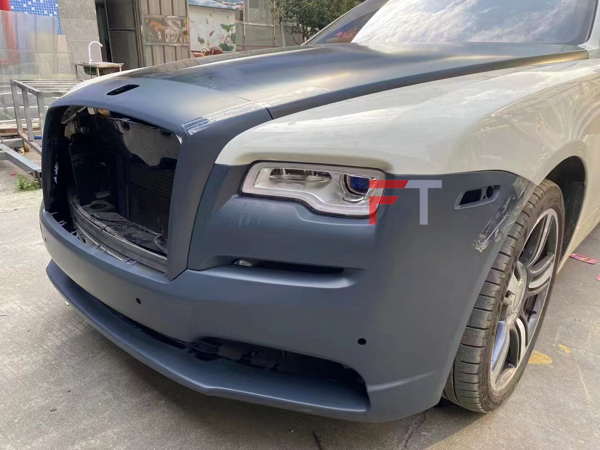 Pair of LED headlights assembly for Rolls Royce Ghost 2014 - 2020