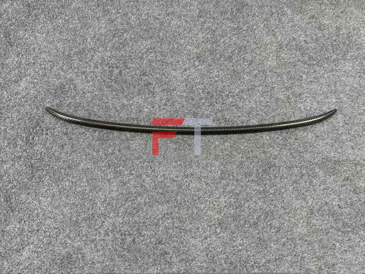 Dry carbon fiber trunk ducktail deck lid spoiler for Porsche 718 Spyder 982 2019-2025