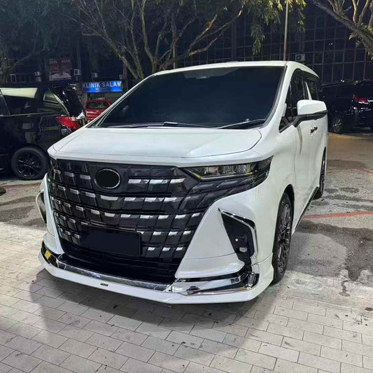 Upgarde body kit for Totota Alphard AH30 convert to new A40 2023+