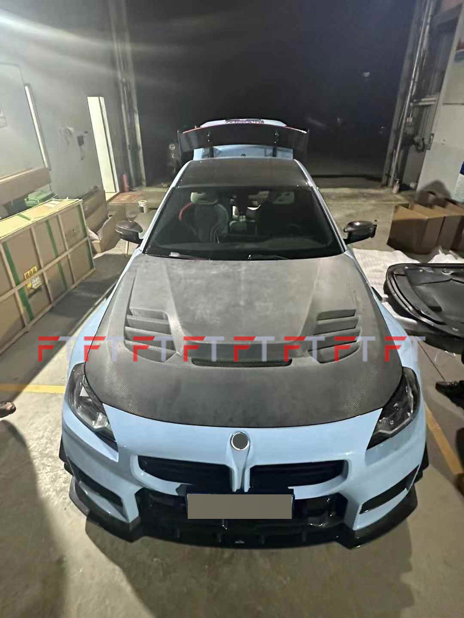 Dry carbon fiber hood bonnet for new BMW M2 G87 Competition 2023+ VRS