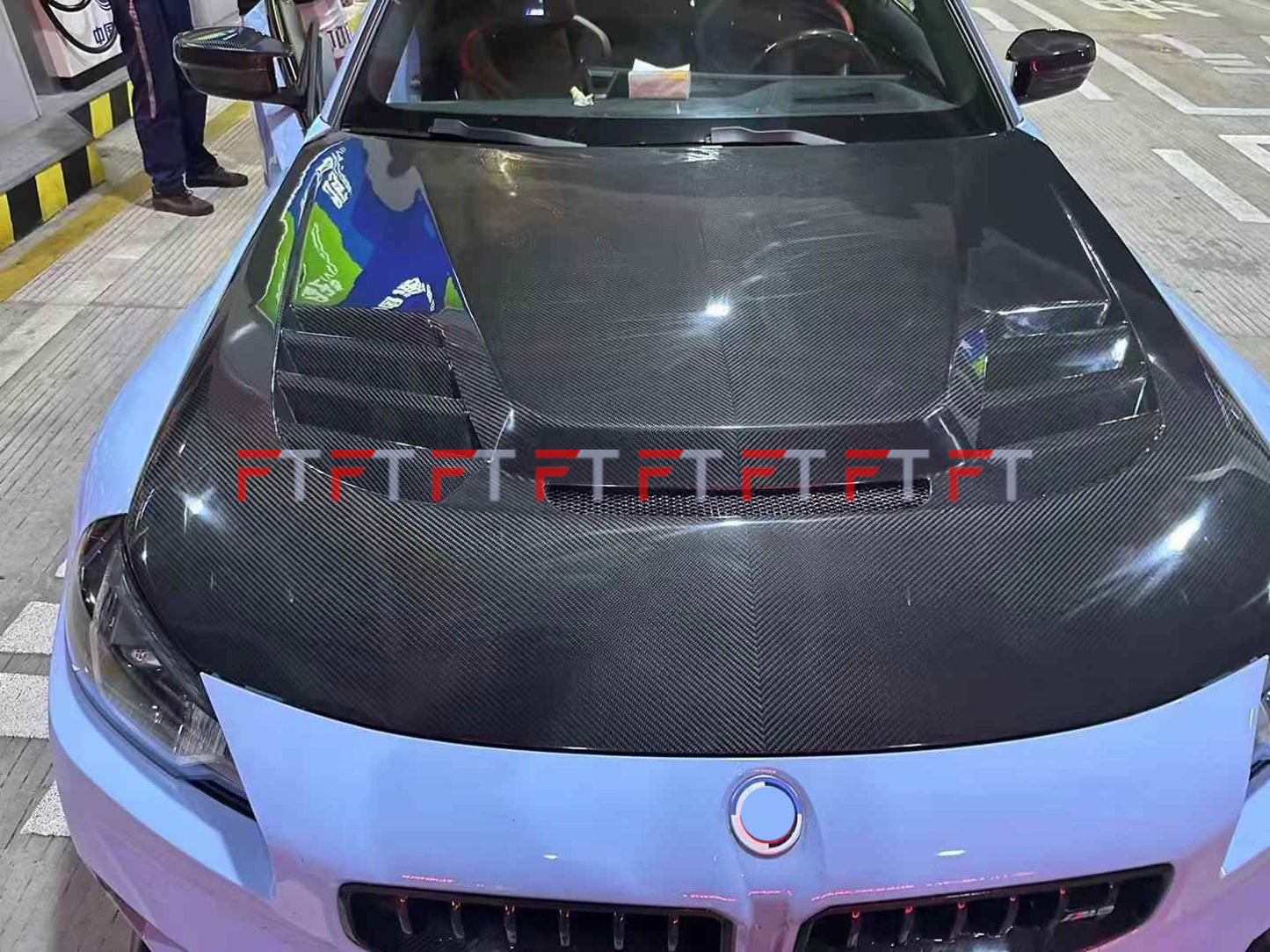 Dry carbon fiber hood bonnet for new BMW M2 G87 Competition 2023+ VRS