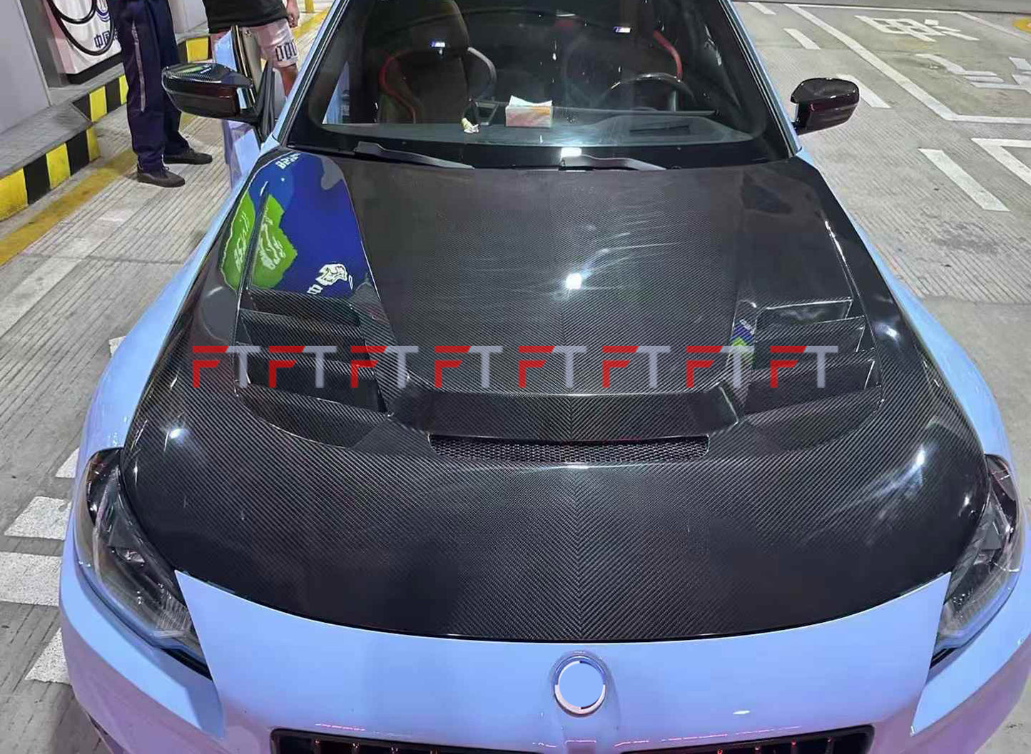 Dry carbon fiber hood bonnet for new BMW M2 G87 Competition 2023+ VRS