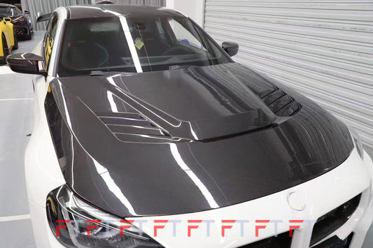 Dry carbon fiber hood bonnet for BMW M2 G87 Competition 2023+