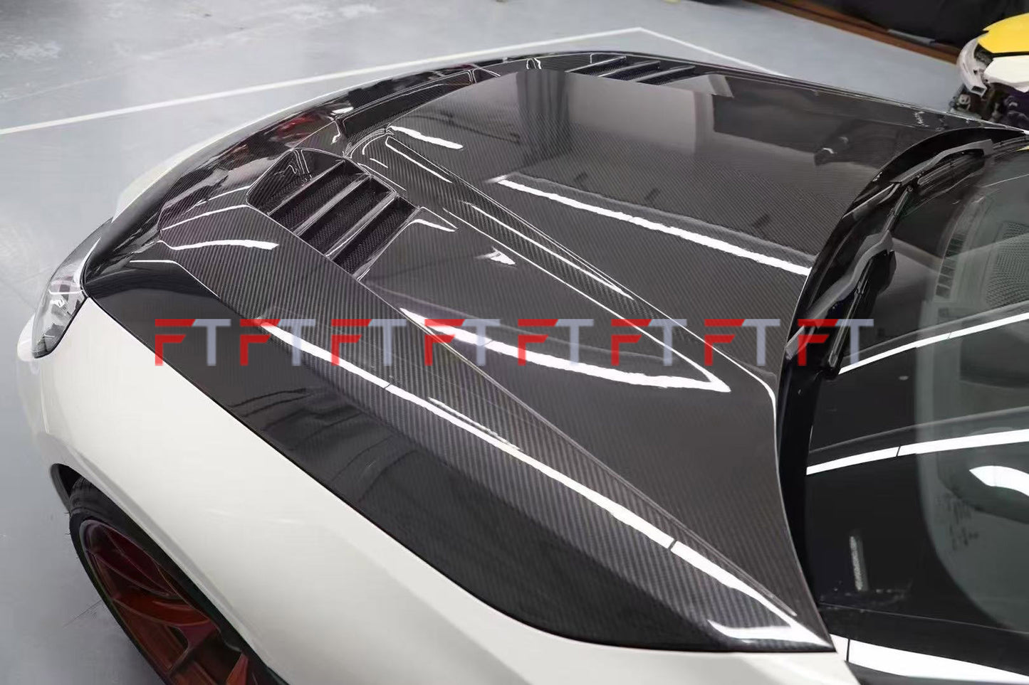 Dry carbon fiber hood bonnet for BMW M2 G87 Competition 2023+