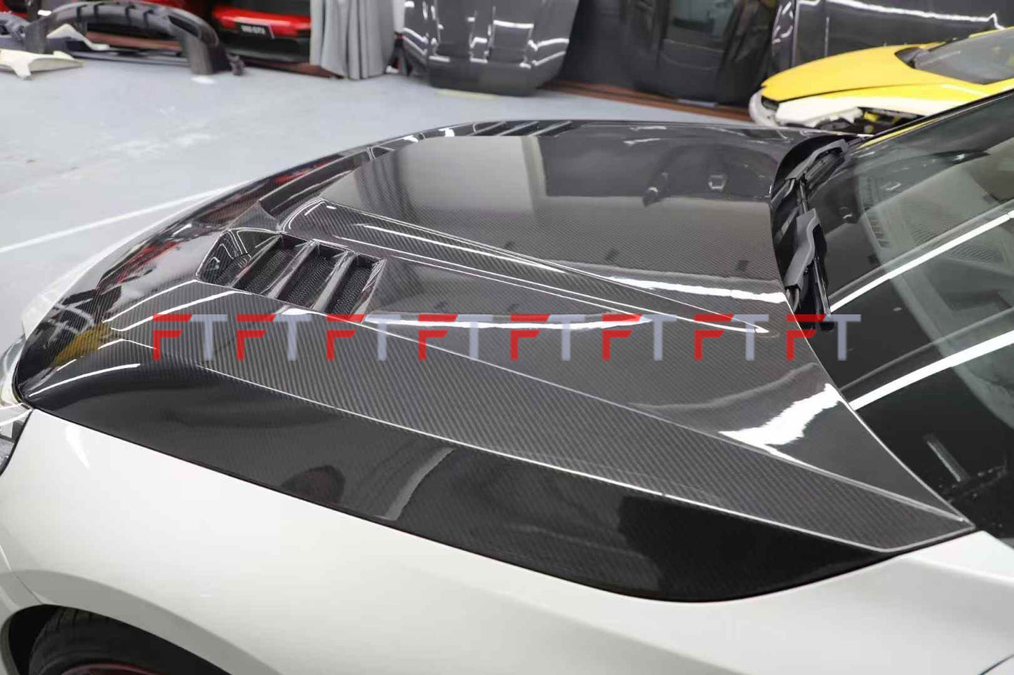 Dry carbon fiber hood bonnet for BMW M2 G87 Competition 2023+