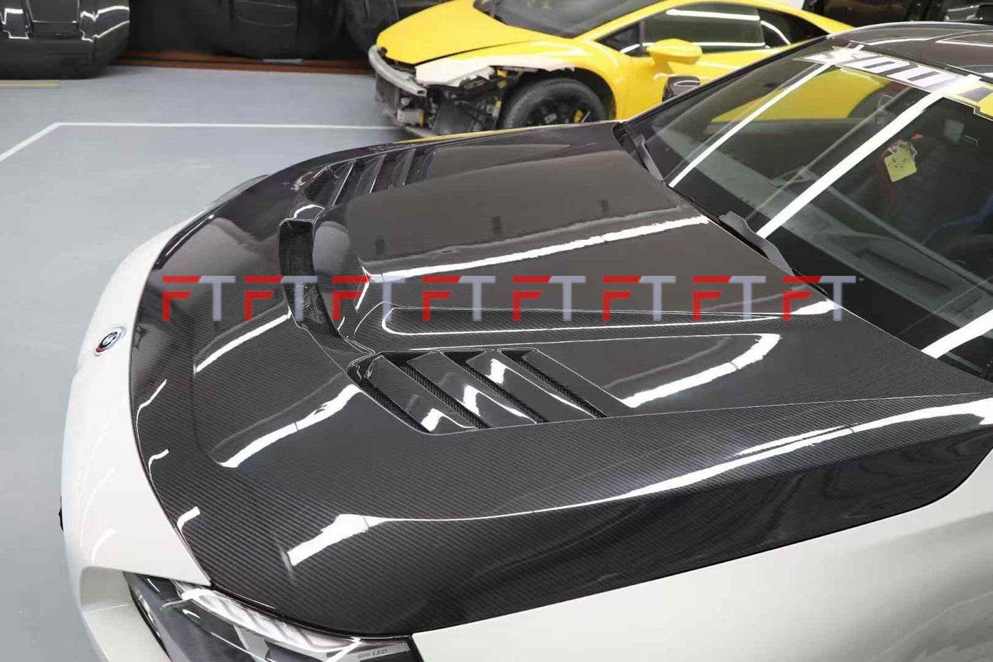 Dry carbon fiber hood bonnet for BMW M2 G87 Competition 2023+