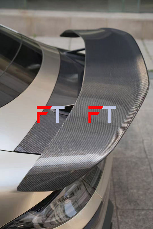 Dry carbon fiber rear trunk spoiler Ultra style for Xiaomi SU7 2023+