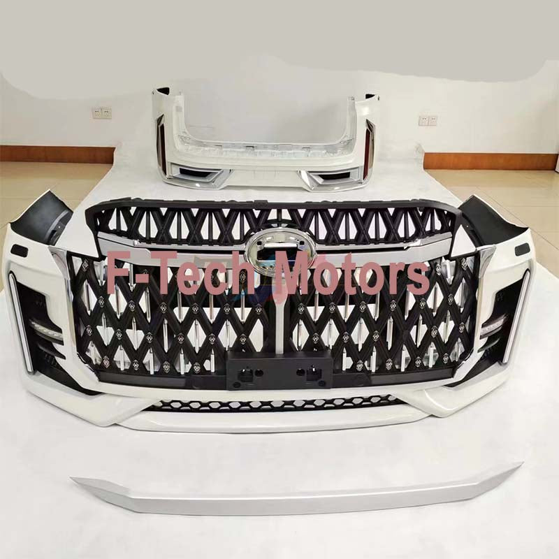 Full Body Upgrade Kit fit Toyota Land Cruiser LC300 2021-Up Front &Rear Bumper Front Grille