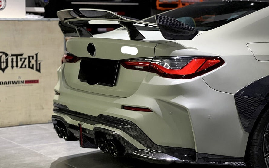 Carbon Fiber Trunk Spoiler BKSSII Style fits BMW M4 G82 2021-Present