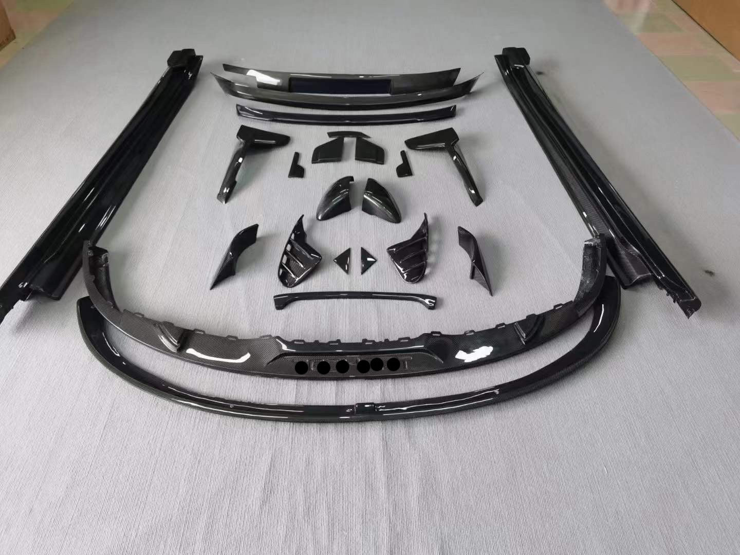 Carbon Fiber Body Kit For Porsche Taycan 4S Turbo S GTS 2019+ techart