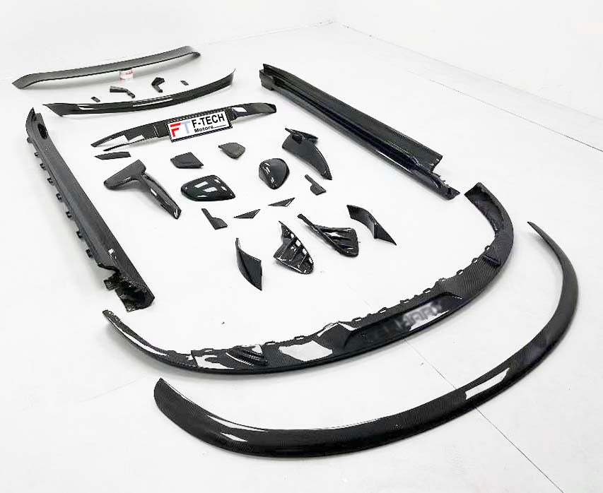 Carbon Fiber Body Kit For Porsche Taycan 4S Turbo S GTS 2019+ techart