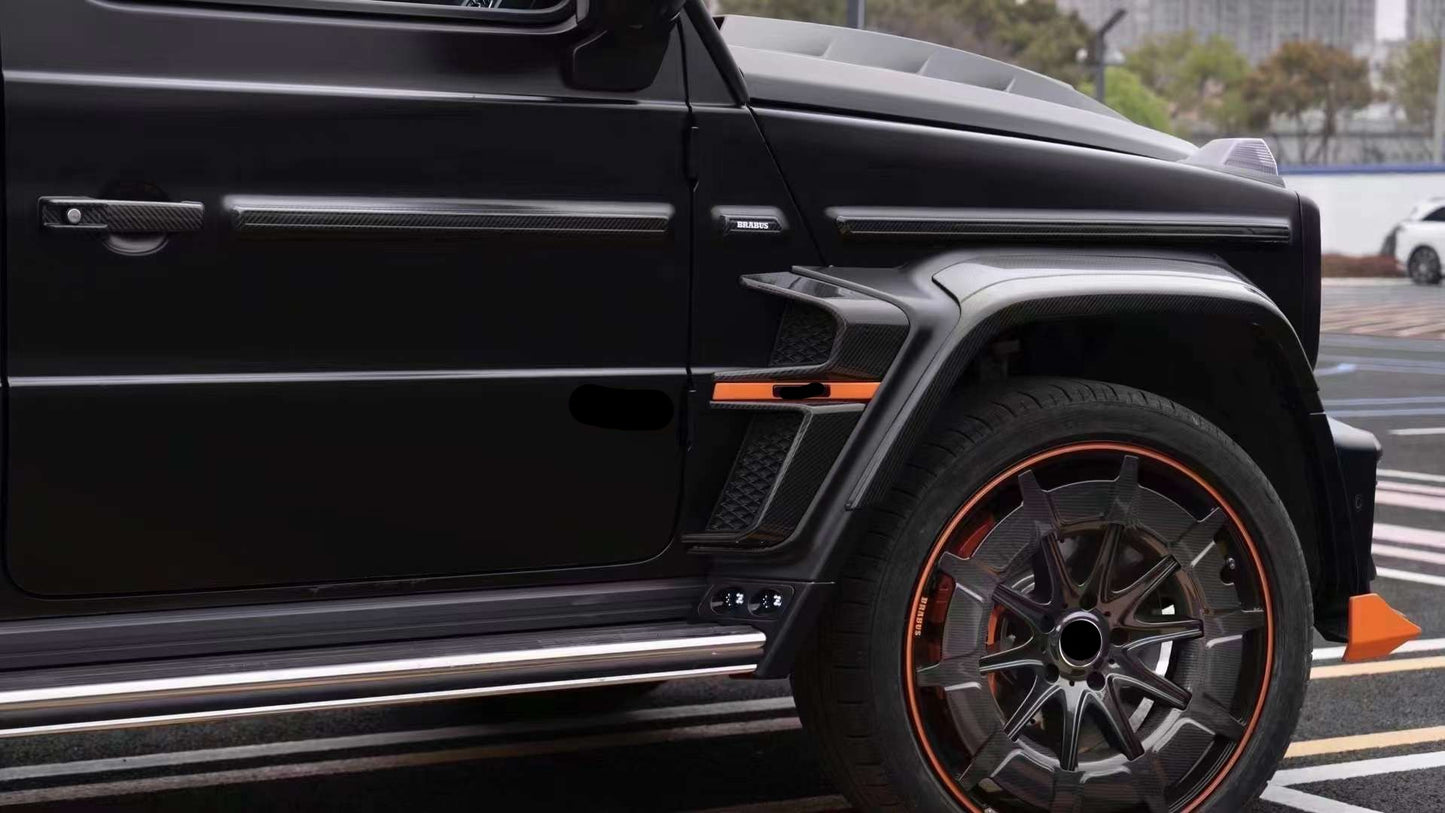 Dry Carbon Wide Body Kit Fit Mercedes Benz G Class W463A W464 G63 AMG 2019 - 2023 G900 Rocket