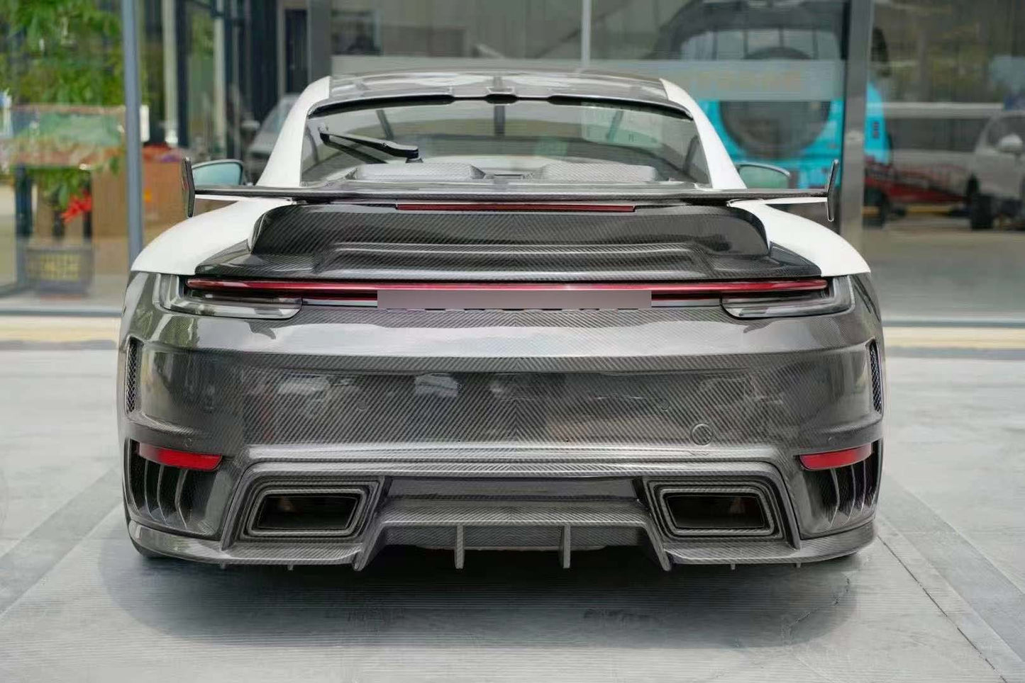 Dry Carbon Fiber Body Kit For Porsche 911 992.1 Carrera S 2019 - 2024 Top Car Stinger GTR