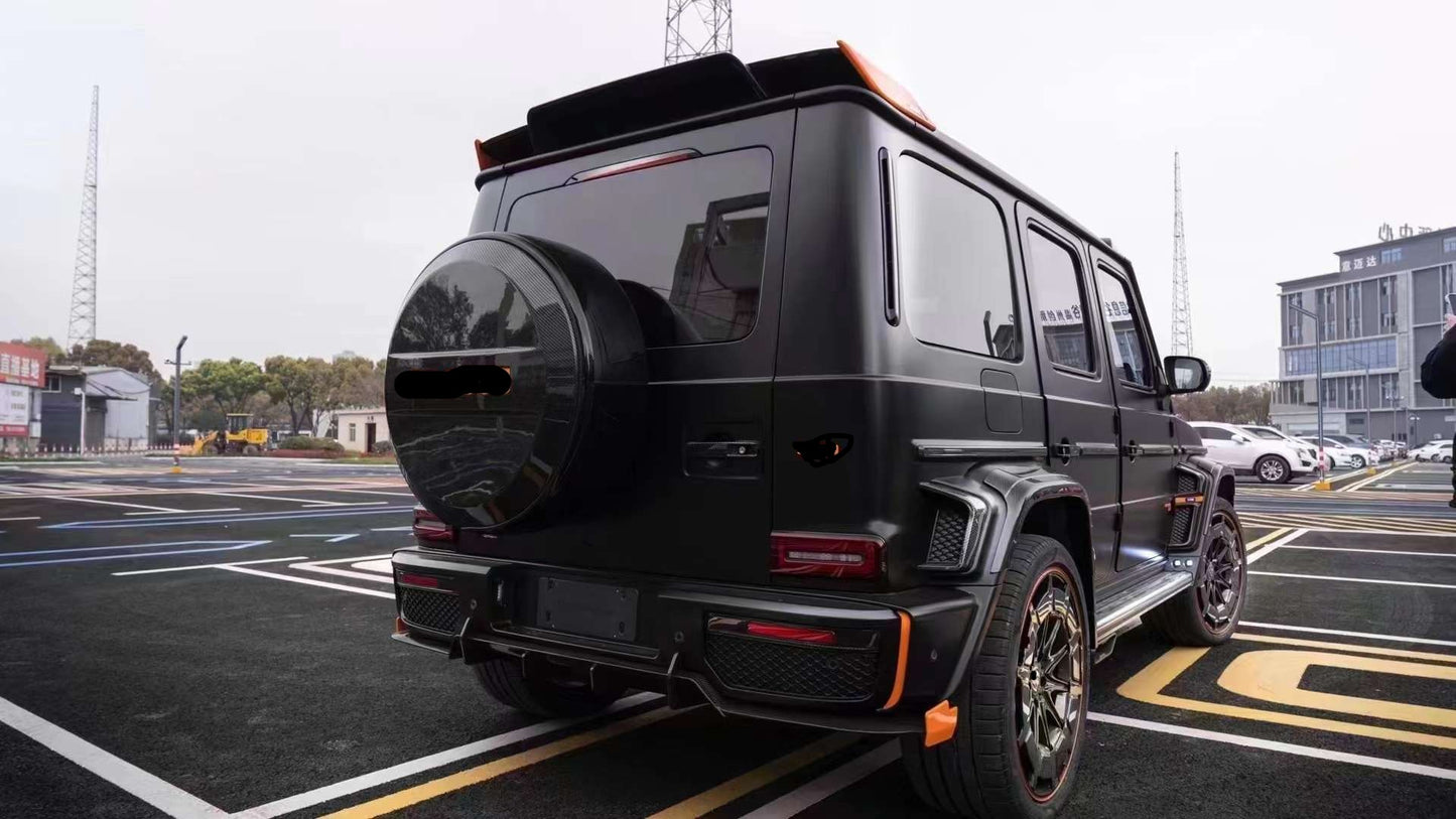 Dry Carbon Wide Body Kit Fit Mercedes Benz G Class W463A W464 G63 AMG 2019 - 2023 G900 Rocket