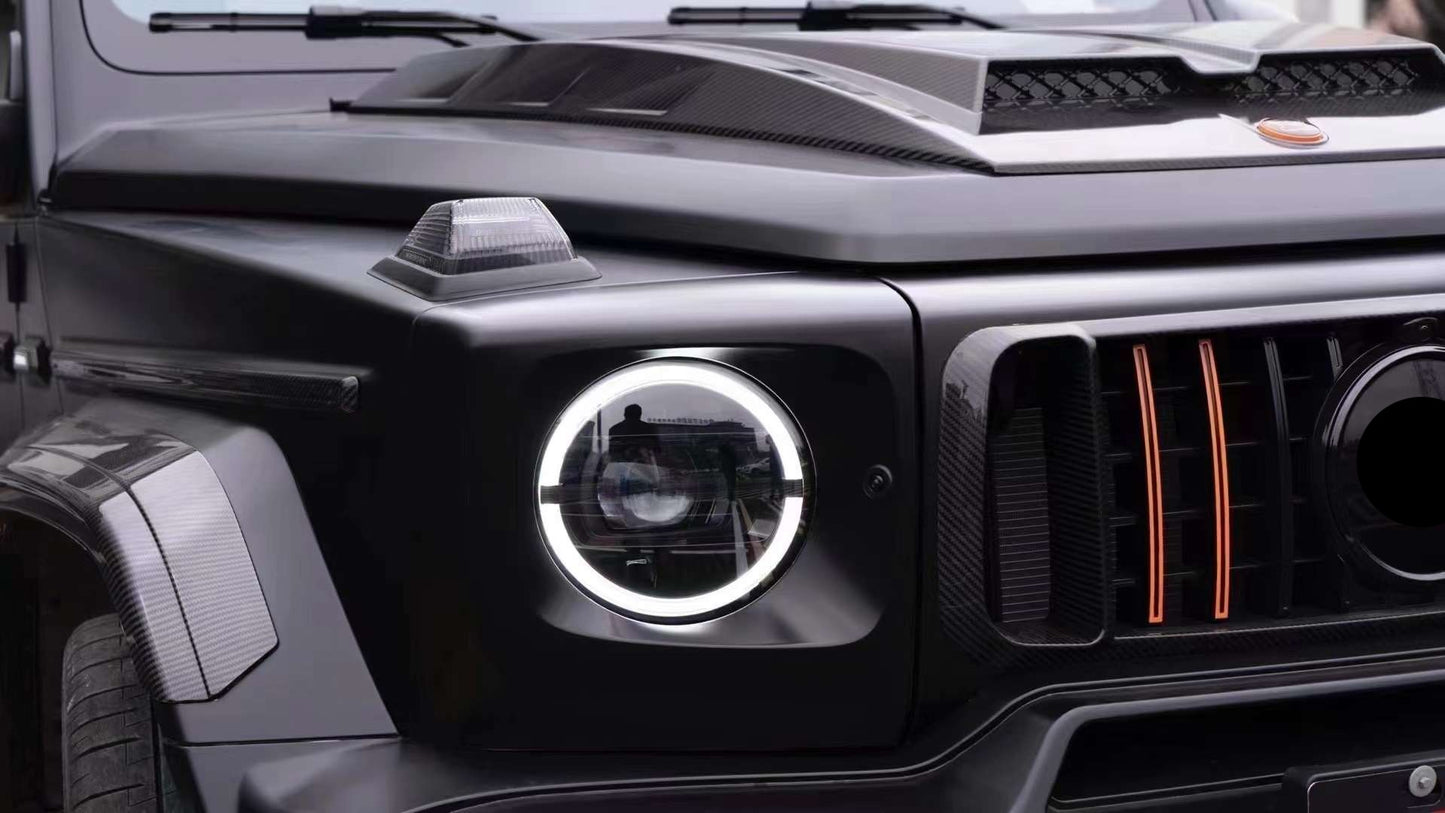 Dry Carbon Wide Body Kit Fit Mercedes Benz G Class W463A W464 G63 AMG 2019 - 2023 G900 Rocket