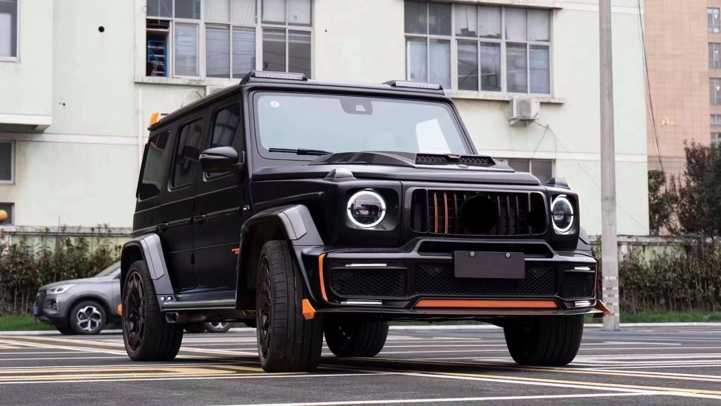 Dry Carbon Wide Body Kit Fit Mercedes Benz G Class W463A W464 G63 AMG 2019 - 2023 G900 Rocket