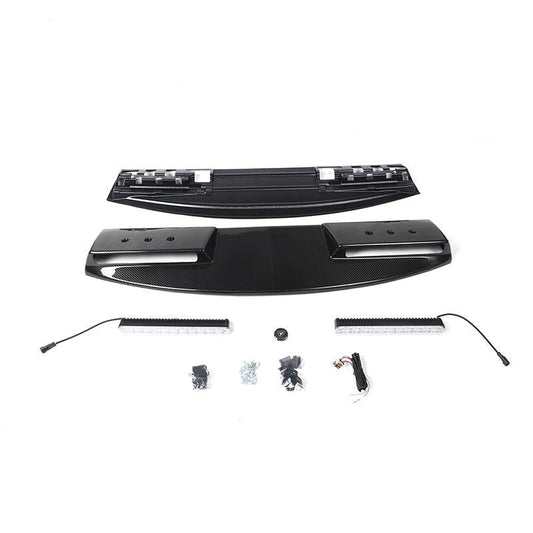 Dry carbon fiber LED roof light bar for Land Rover Defender L663 90 110 2020+
