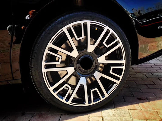 Mansory v.6 style Monoblock Custom Forged Alloy Wheels For Rolls Royce Ghost Cullinan Phantom Wraith Dawn