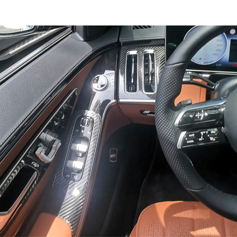 Interior carbon kit for Mercedes Benz S Class W223 AMG S450 S480 S500 S580 S63 AMG 2021+