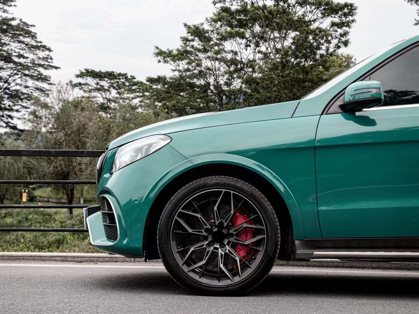 MERCEDES BENZ GLE W166 2015-2019 to new GLE AMG 2020+ UPGRADE BODY KIT