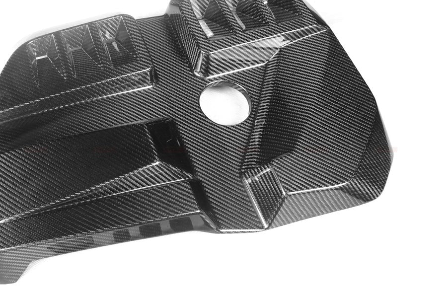 Dry Carbon Fiber Engine Cover fits BMW M3 G80 M4 G82 / G83 2021-Present