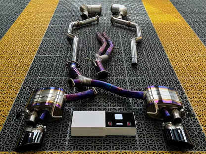 F-Tech exhaust catback system & downpipes for Audi RS4 B9 2018-2024