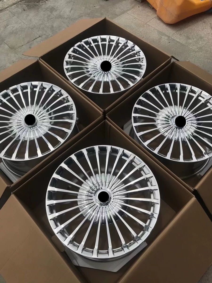 Monoblock Custom Forged Alloy Wheels For Mercedes Benz S Class W223 W222 S450 S500 S580 GLE GLS Maybach 