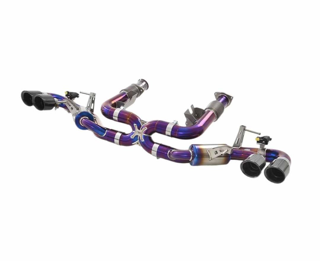 Titanium exhaust system for Chevrolet Corvette C8 2024+