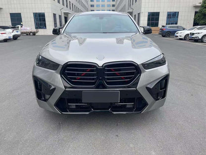 New facelift BMW X6M F96 style conversion upgrade body kit fit new BMW X6 G06 facelift 2023UP