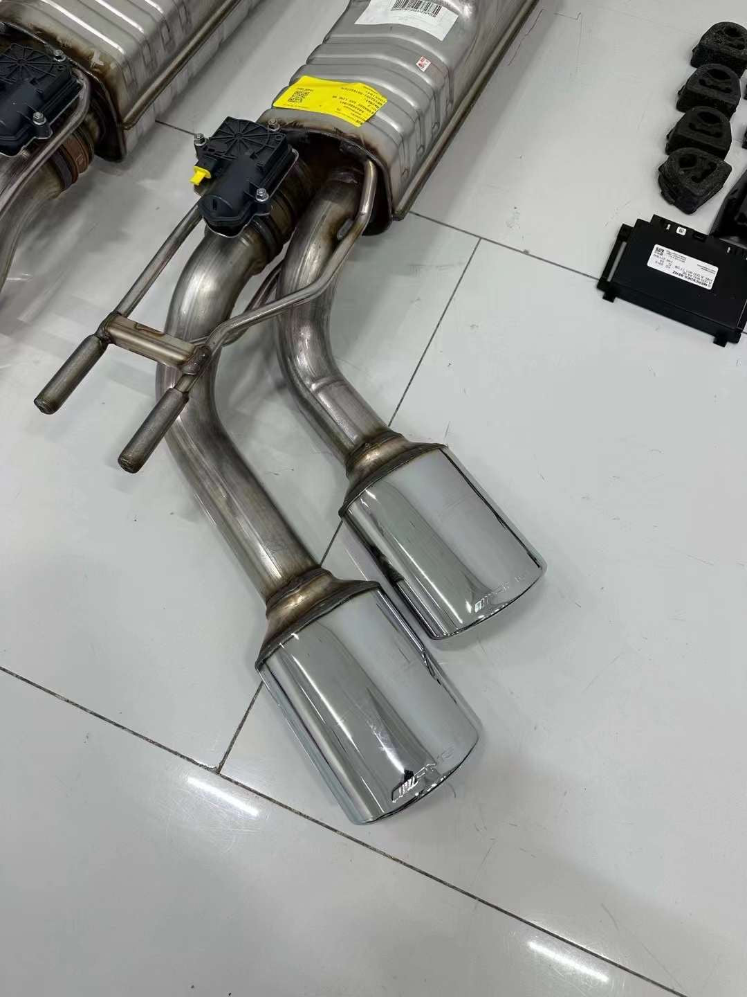 AMG style exhaust system catback fit Mercedes Benz G-class W464 W463A G63 G550 2019UP 3L