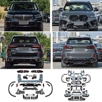 OLD to NEW 2024 New facelift BMW X5M F95 LCI conversion upgrade body kit fit for new BMW X5 G05 2018-2022