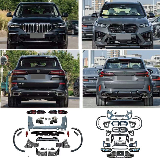 OLD to NEW 2024 New facelift BMW X5M F95 LCI conversion upgrade body kit fit for new BMW X5 G05 2018-2022