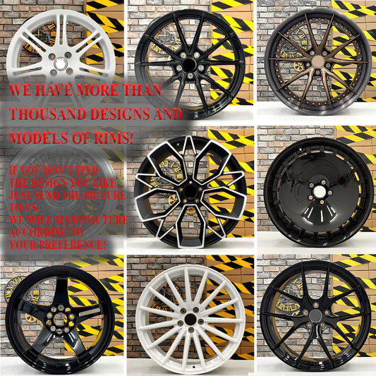 F-Tech Motors Custom Monoblock Forged Wheels RIms For All Cars Makes Models