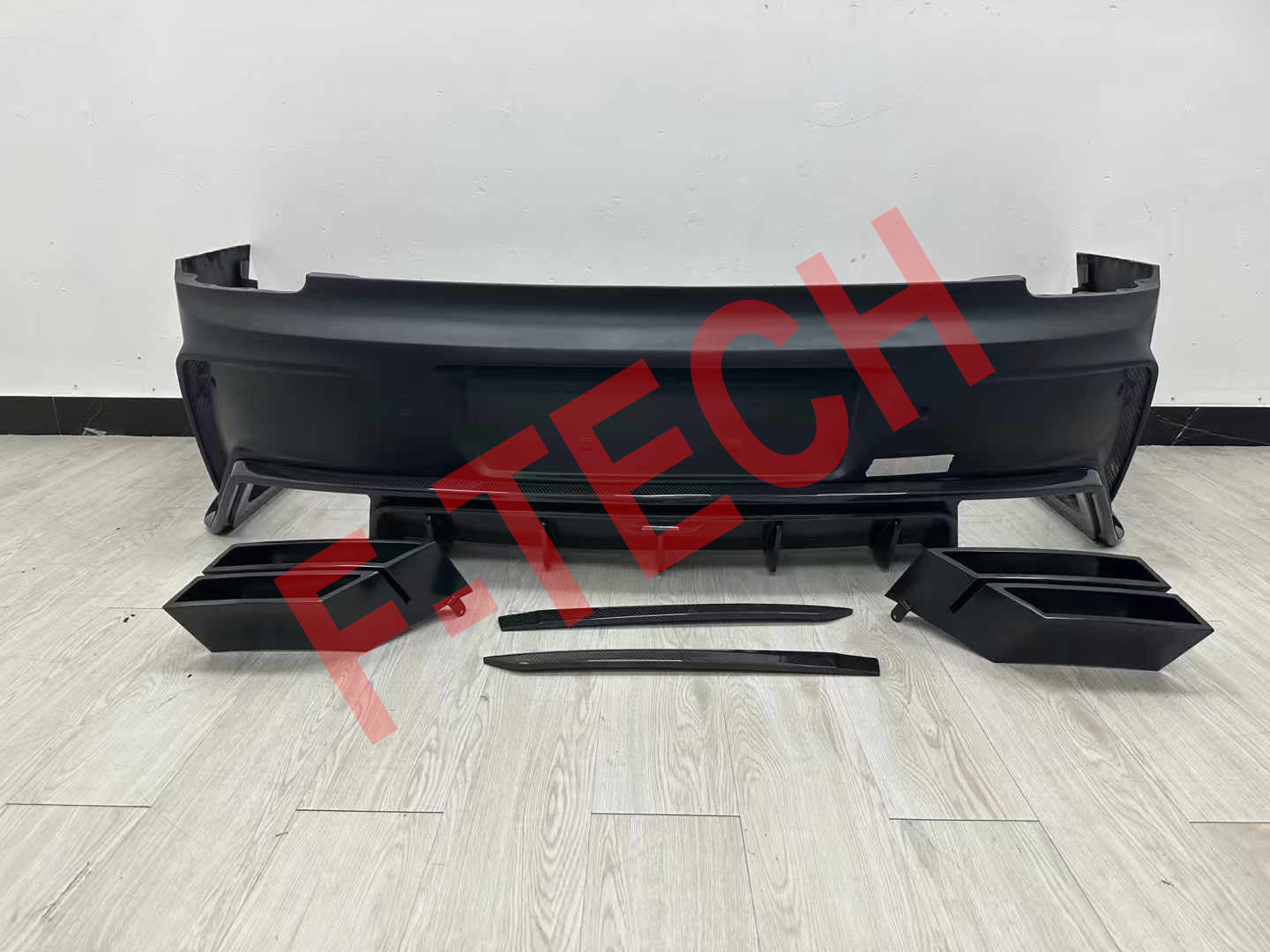 Keyvany style rear bumper with carbon rear diffsuer kit fit new Bentley Flying Spur 2019UP W12