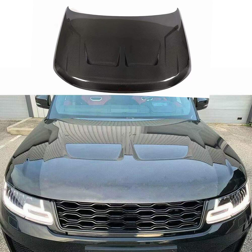 Carbon fiber hood fit Land Rover Range Rover Sport L494 2018-2022 SVR