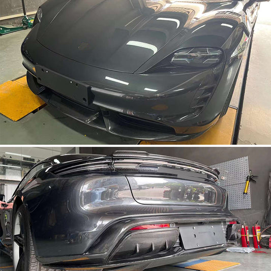 Carbon Fiber Body Kit Aero Kit Porsche Taycan 4S Turbo S GTS 2019-Up