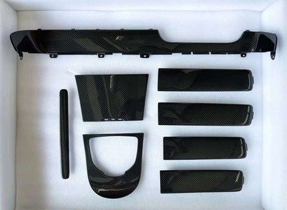 Dry Carbon Fiber Interior Trim Kit fits Mercedes Benz G-Class W463A W464 G63 G550 AMG 2018 Present