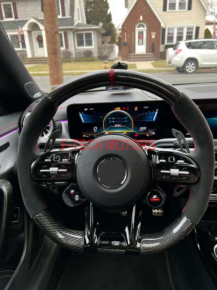 Custom steering wheel for Mercedes Benz BMW Range Rover Audi Lamborghini Ferrari