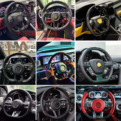 Custom steering wheel for Mercedes Benz BMW Range Rover Audi Lamborghini Ferrari